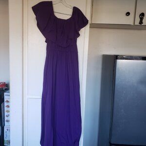 Thanth Purple Dress No Size
